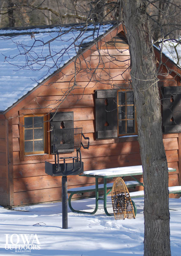 Make a winter retreat to the cabins at Lake of Three Fires State Park | Iowa Outdoors magazine